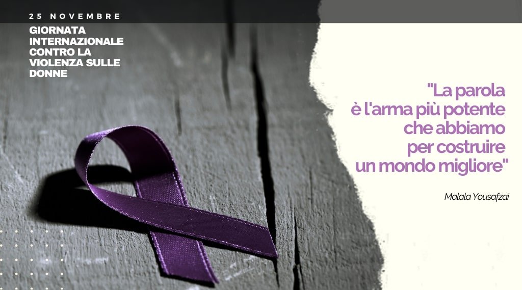 Giornata contro la violenza sulle donne - sensibilizzazione 25 novembre
